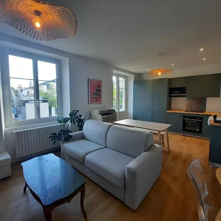 Superbe T2 Avec Jardin, équipements Pour Bébé, à Deux Pas Du Centre De Et Des Plages! - Fr-1-239-1007 Apartamento Bayona